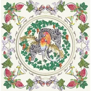 Obraz Pohlednice ČTVEREC S OBÁLKOU LOVEBIRDS