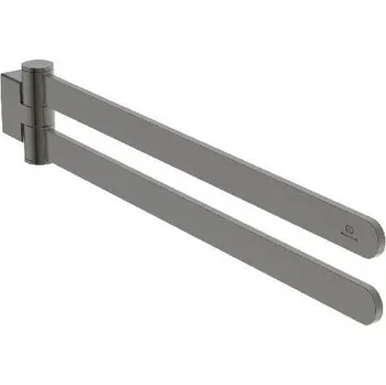 Ideal Standard Conca - Držák ručníků, délka 45 cm, Magnetic Grey T5396A5