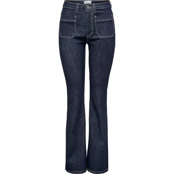 Dámské džíny TMAVÉ DŽÍNY DO ZVONU Only