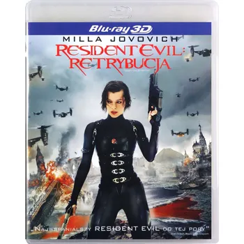 Blu-ray film RESIDENT EVIL RETRYBUCJA 3D / 2D BLU-RAY Blu-ray 3D disk