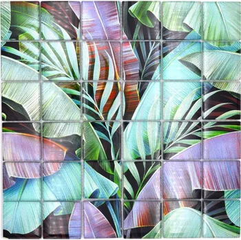 Obklad Skleněná mozaika WzorcowniaStudio 29,8 x 29,8 cm, odstíny zelené