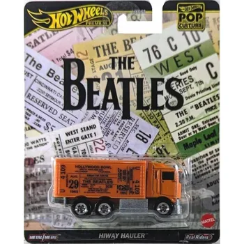 autíčko HOT WHEELS PREMIUM POP CULTURE THE BEATLES Dálniční tahač HVJ41