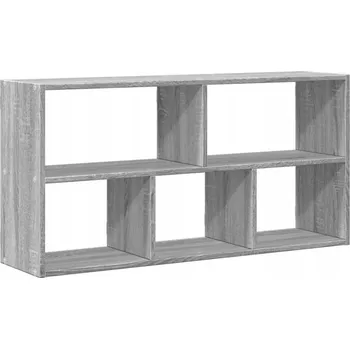 police Nástěnná police, šedý dub sonoma, 100x25x50 cm