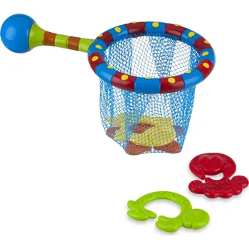 Hračka pro nejmenší Hračka do vany Síťka se čtyřmi hračkami Nuby ID6142