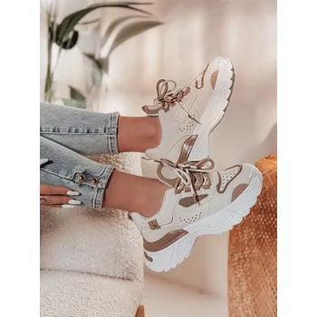 Dámské tenisky CELESTIC dámské tenisky na platformě béžové FashionStreet ZY0818 37