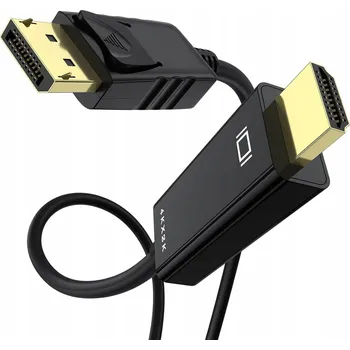Video kabel Kabel DISPLAY PORT na HDMI 1,8M 4K DP DisplayPort