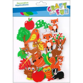 samolepka Samolepky pěnové Craft with Fun 19 ks