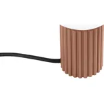 Stolní lampička SOLLUX LIGHTING Halo hnědá, výkon až 8 W