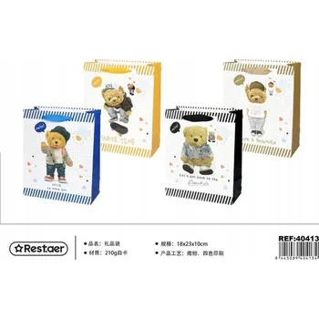 Dárková taška Dárková taška vysoké kvality 18x23x10 cm, barevná