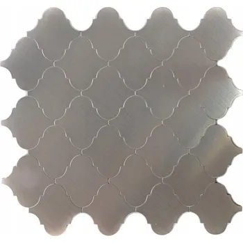 Obklad Mozaika WzorcowniaStudio 29,6 x 28,7 cm v odstínech šedé a stříbrné