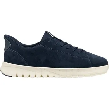 Pánská obuv Pánská volnočasová obuv Geox U FLEXTRIDE PLUS 40 Tmavě modrá, Bílá