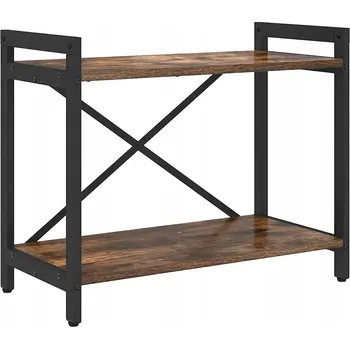 Knihovna Dřevěná police VidaXL 60 x 48,5 cm dub wenge