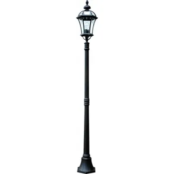 Stojací lampa Garden Zone GZH-LB5 - Venkovní lampa LEDBURY 1xE27/100W/230V IP44 černá