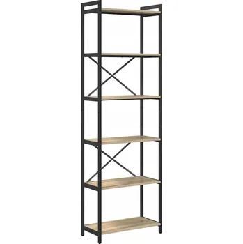 Knihovna Police dřevěná VidaXL 60 x 30 cm dub sonoma