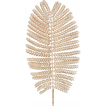 umělá květina Umělá Větvička zlaté kapradiny 83 cm VILLA ITALIA