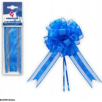 Vánoční ozdoba Jedinečná dekorace s puntíky - Tmavě modrá