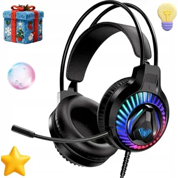 Sluchátka HERNÍ DRÁTOVÁ SLUCHÁTKA LEHKÁ OCHRANA SLUCHU Z PAMĚŤOVÉ PĚNY