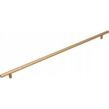 Nábytkové kování Nábytková úchytka reling GAMET RE10 480/560MM ZLATÁ MATNÁ