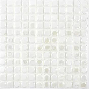 Obklad Skleněná mozaika WzorcowniaStudio 31,5 x 31,5 cm bílá