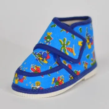 Dívčí bačkory DEMAR Dětské bačkůrky na suchý zip 708 Velikost: 17,5 DÍVČÍ