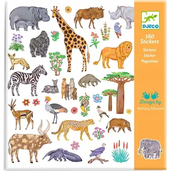 samolepka Samolepky KENIA 160 ks Djeco