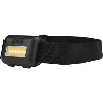 Čelovka Čelovka LED COB 1W, 110 lm, dosah 15 m, 3× AAA P3537