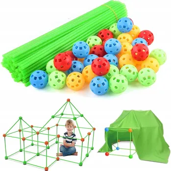 ostatní stavebnice 175PCS STAVEBNICE OBLEK STAN PRO 3D HRANÍ VYSOKÁ KVALITA