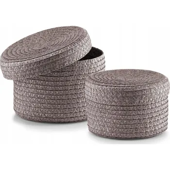 Úložný box Sada úložných boxů s víkem Zeller 14122, 2 kusy