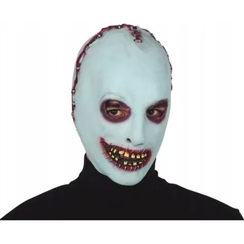 Karnevalová maska Maska na obličej Guirca latexová modrá