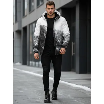 Pánská zimní lyžařská bunda černá FashionStreet TX5124 XXL