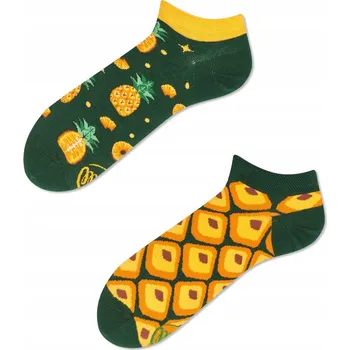 Barevné Kotníkové Ponožky MANYMORNINGS The Pineapple Low 43-46