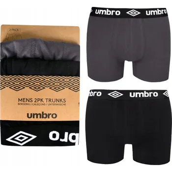 Boxerky UMBRO Pánské boxerky 2 kusy 0197 Velikost L