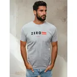 Pánské tričko s potiskem světle šedé FashionStreet RX4744 XL