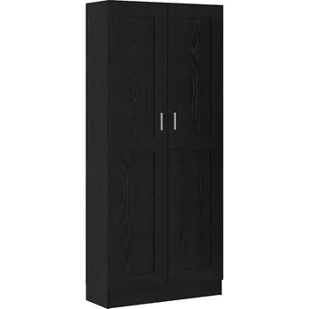 Knihovna Regál VidaXL 30,5 x 185 x 82,5 cm, černý dub