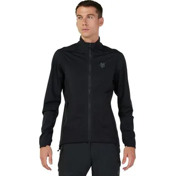 Cyklistická bunda Fox Racing Pánská bunda Fox Flexair Lite Jacket, Black - M