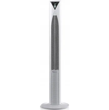 Domácí ventilátor Sloupový ventilátor Lovio bílý 45 W 3 rychlosti oscilace dálkový ovladač