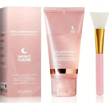Pleťová maska Kolagenová maska na noc s aplikátorem 75 ml | AS