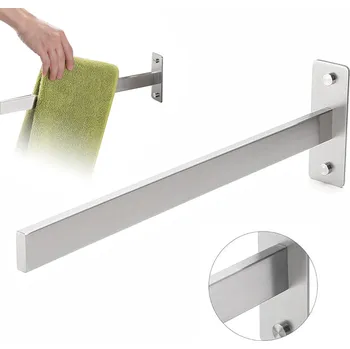 Držák na ručník VĚŠÁK NA RUČNÍKY NA ZEĎ DRŽÁK NA RUČNÍKY DO KOUPELNY 38 Cm