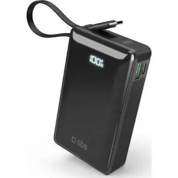 Powerbanka Powerbank SBS 20000 mAh černý