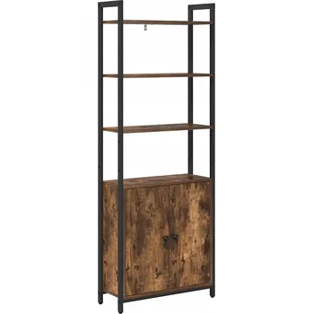 Knihovna VidaXL Knihovna, dub uzený, 60 x 24 x 161 cm