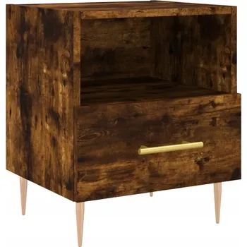 Noční stolek Noční stolek kouřový dub 40x35x47,5 cm