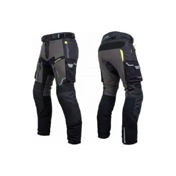 Moto kalhoty W-TEC Daimick - černo-šedá, 4XL