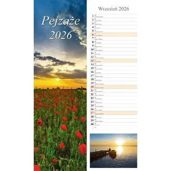 Kalendář Proužkový kalendář Krajiny Radwan 2026