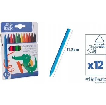 Kresba Plastové Pastelky 12 barev