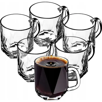 Sklenice Sklenice na kávu Kadax 300 ml 6 ks