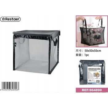 Úložný box Síťový organizér do skříně 50x50x50 cm Vysoká kvalita