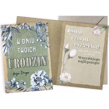 PŘÁNÍ K NAROZENINÁM VINTAGE - PRO TEBE