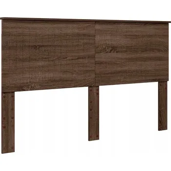 Čelo postele s čelo Hnědý dub 160 cm Kompozitní dřevo