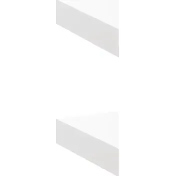 police Police MDF deska VidaXL 50 x 23 cm bílá