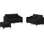 Sedací souprava VidaXL černá